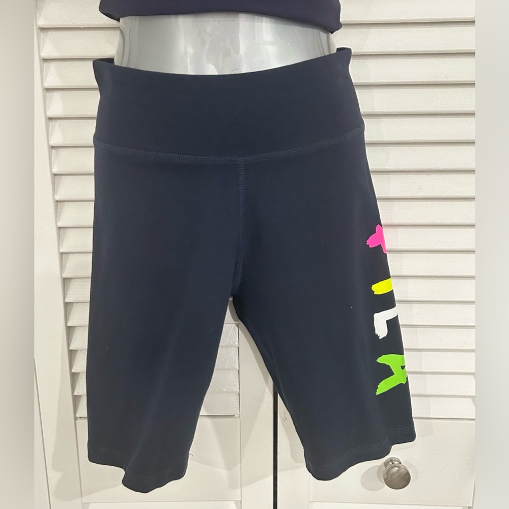 Fila Dark Blue Apparel with Logo Patch